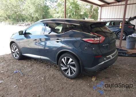 2015 Nissan Murano Platinum из США, поврежденный, VIN 5N1AZ2MH3FN213425